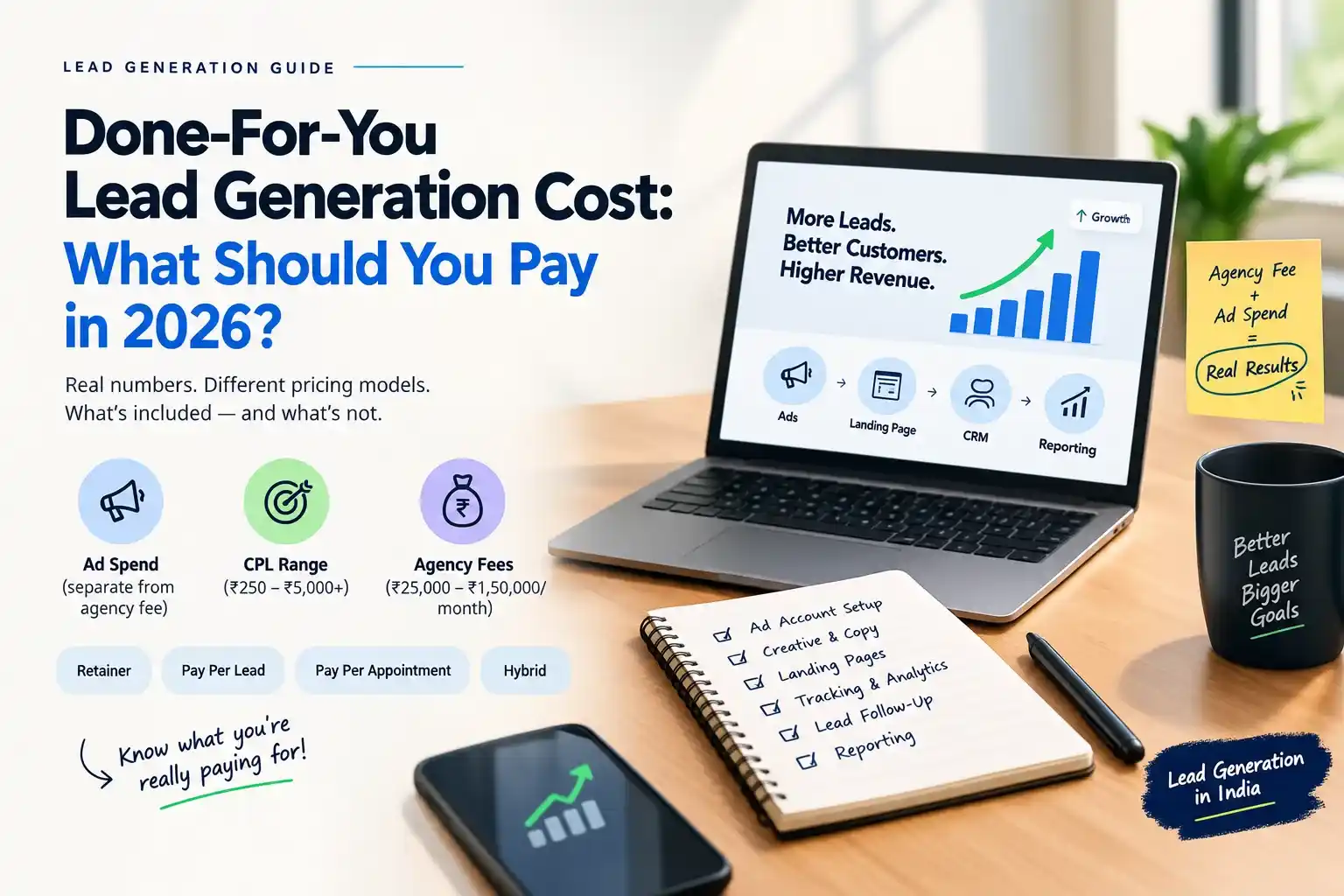 Done-For-You Lead Generation Cost: What Should You Pay in 2026?